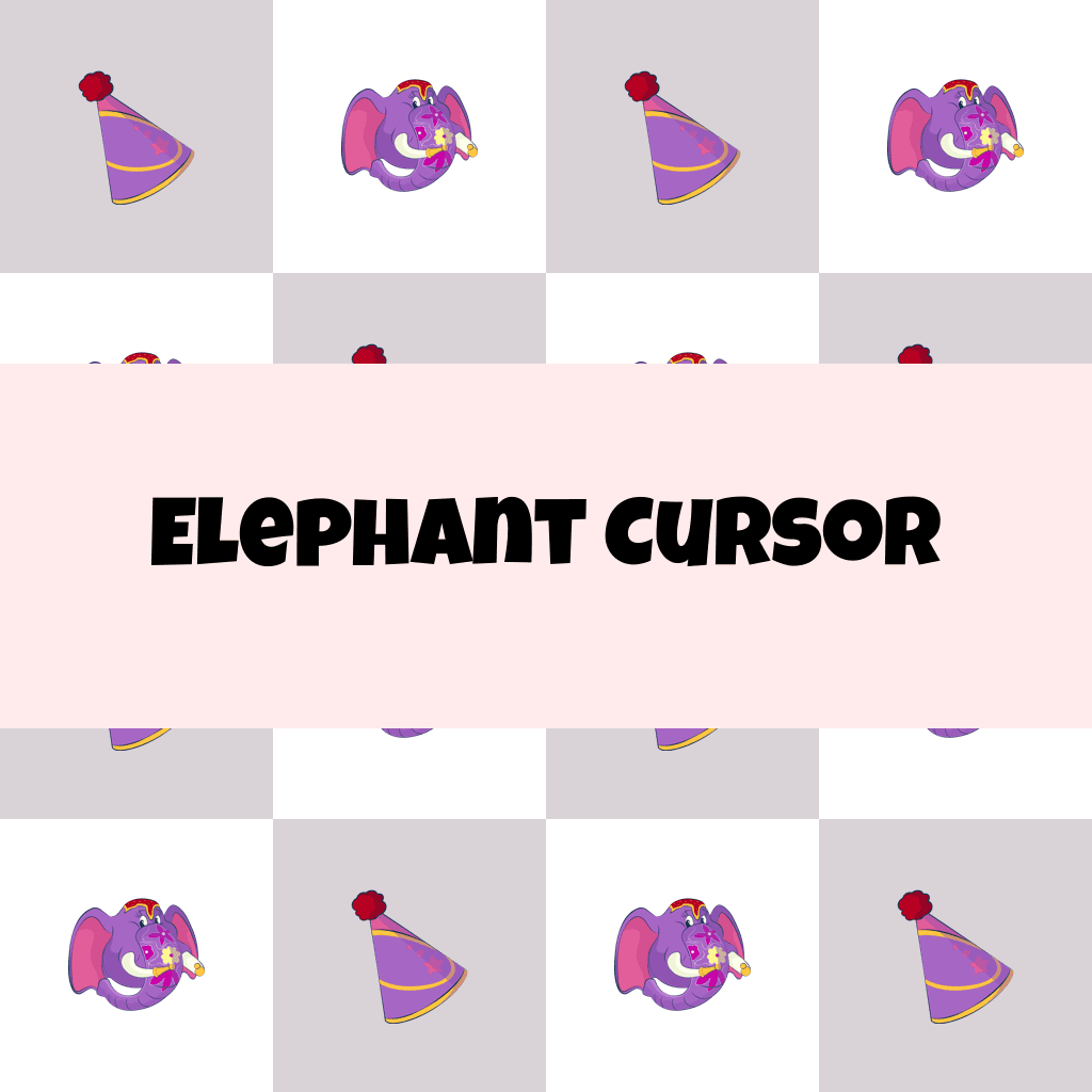 Preview Elephant cursor custom cursor pack
